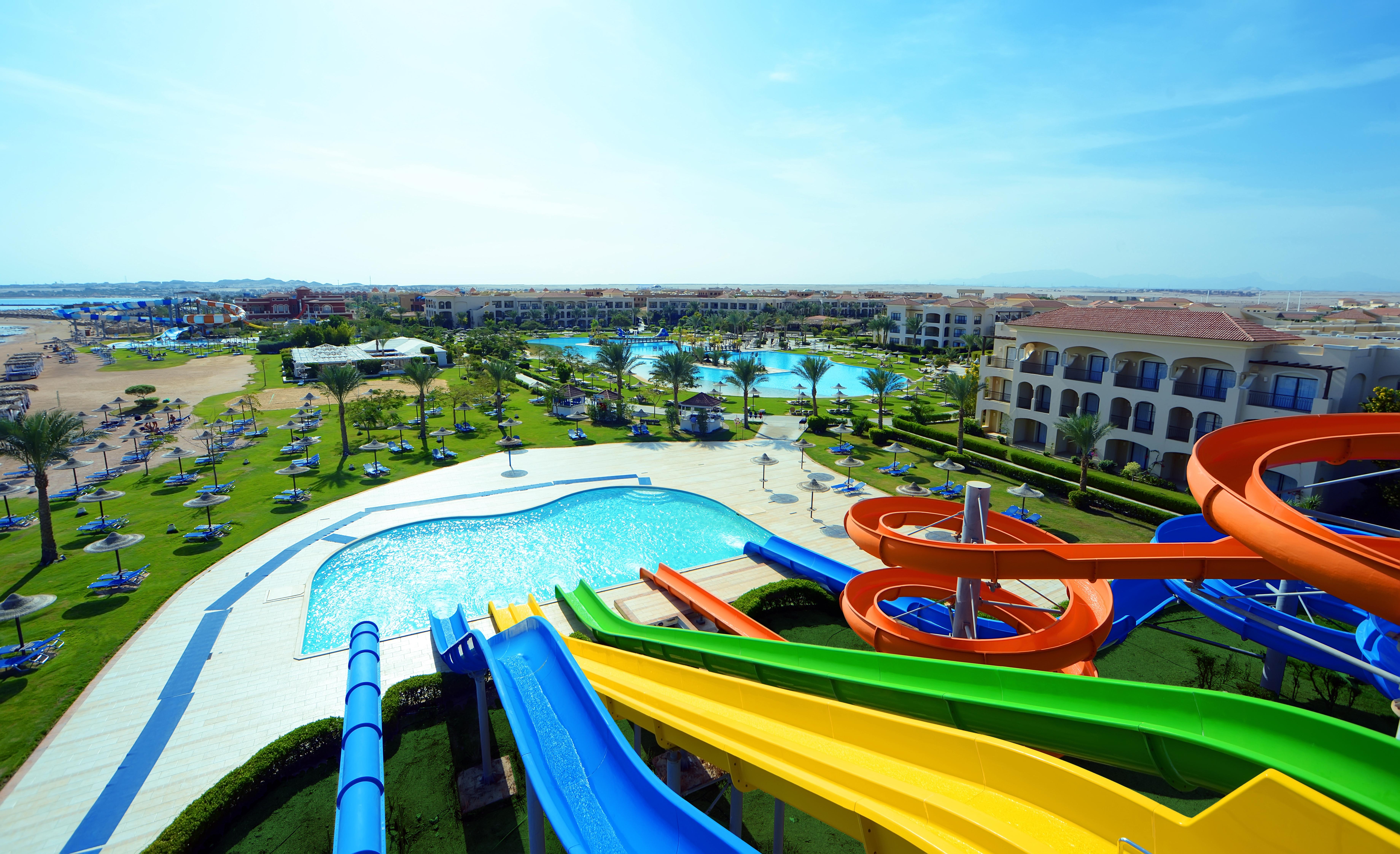 Jaz Aquamarine Hotel Hurghada Exterior photo Aqua Park